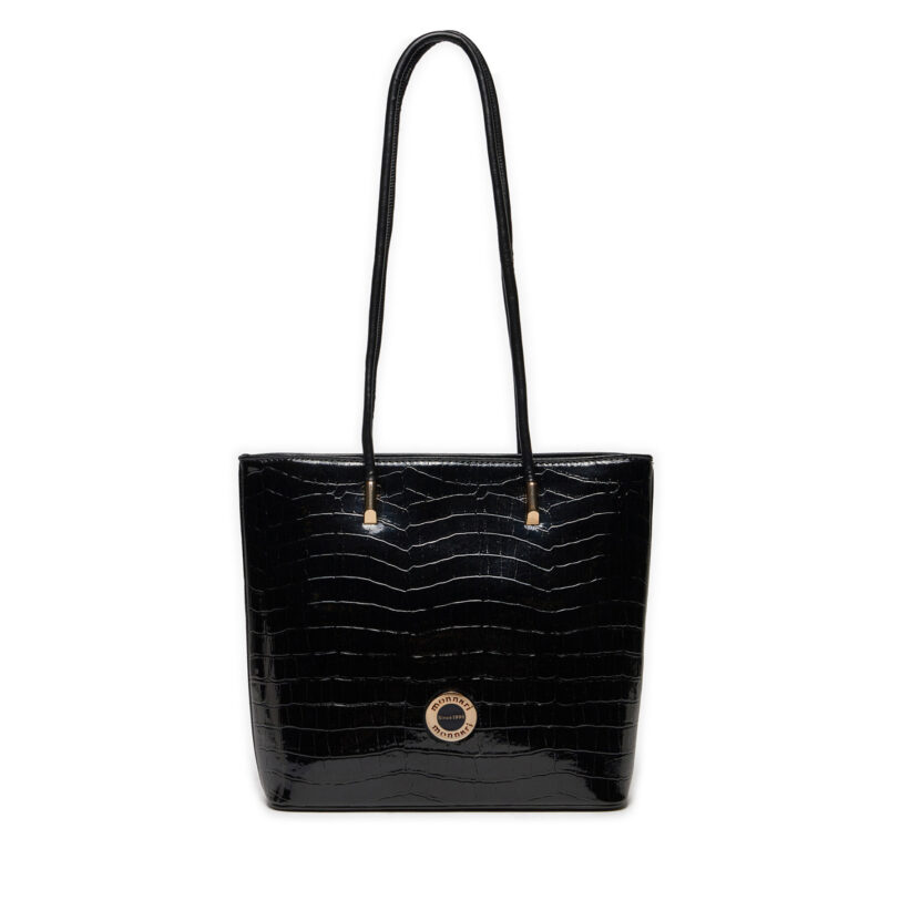 Дамска чанта Monnari BAG0350-020 Черен цвят на ниска цена
