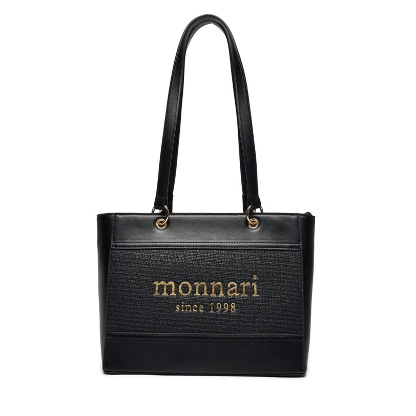 Дамска чанта Monnari BAG2250-020 Черен цвят на ниска цена