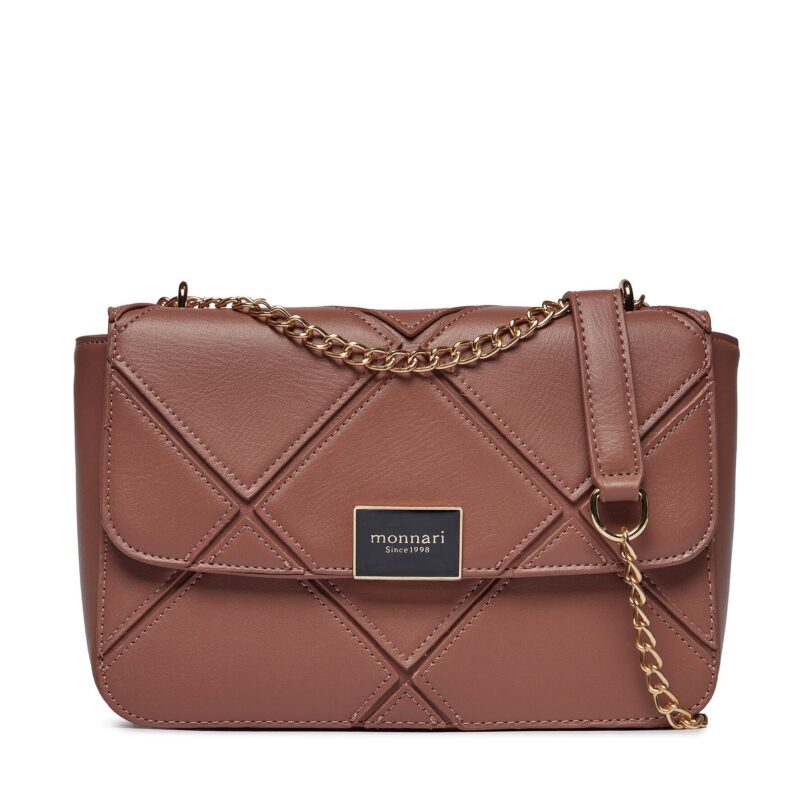 Дамска чанта Monnari BAG3790-M04 Кафяв цвят на ниска цена