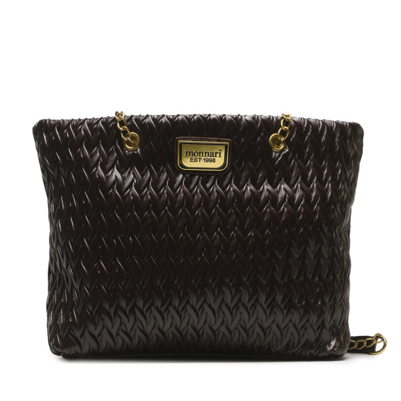 Дамска чанта Monnari BAG4720-017 Кафяв цвят на ниска цена