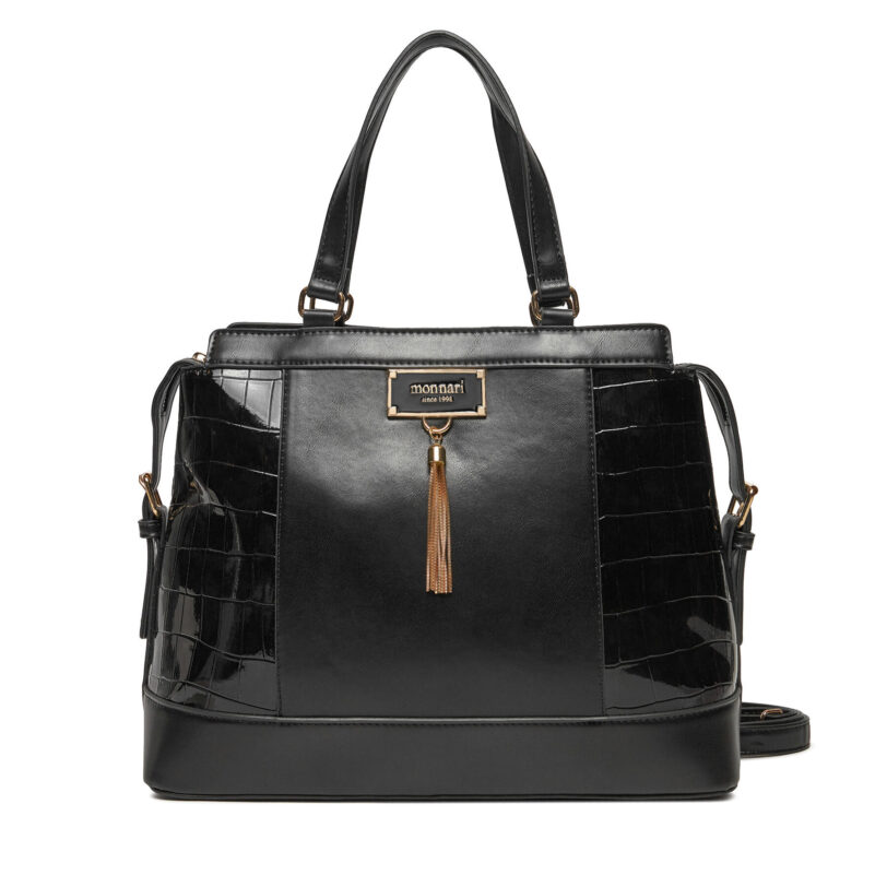 Дамска чанта Monnari BAG5490 Черен цвят на ниска цена
