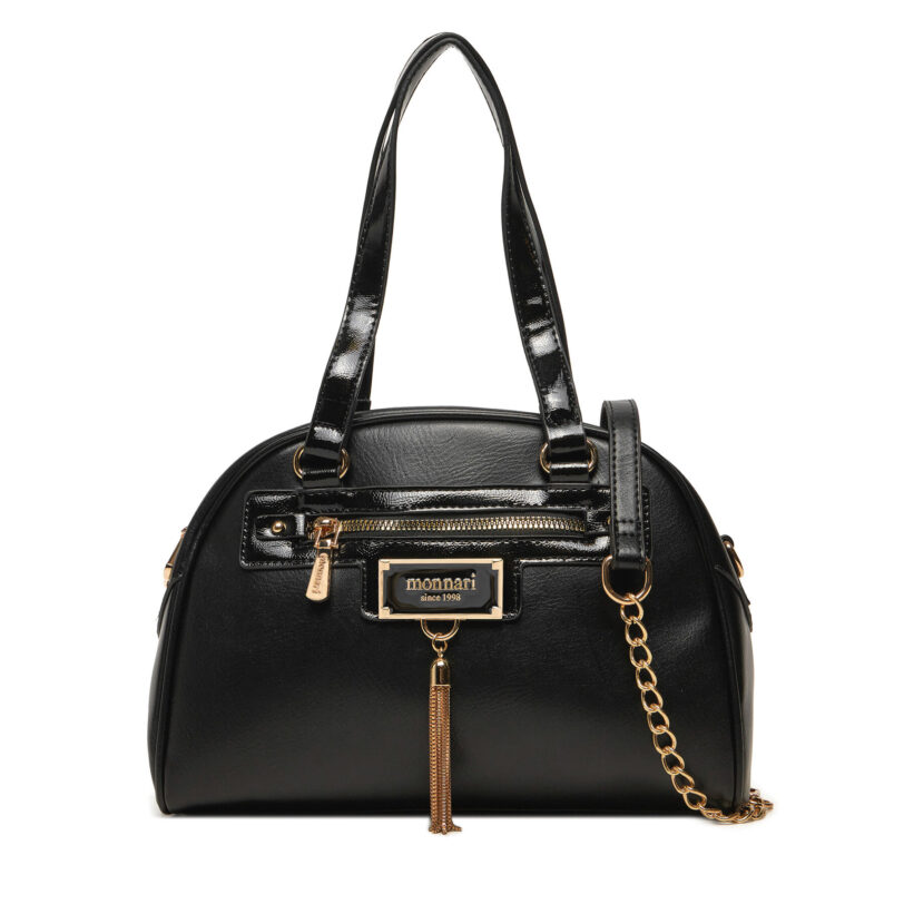 Дамска чанта Monnari BAG5530 Черен цвят на ниска цена