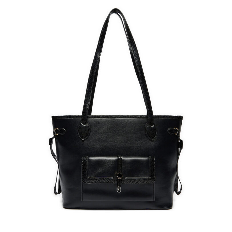 Дамска чанта Monnari BAG6000 Черен цвят на ниска цена