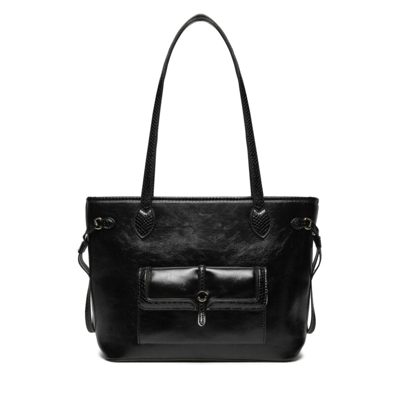 Дамска чанта Monnari BAG6000 Черен цвят на ниска цена