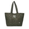 Дамска чанта New Era New York Yankees MLB Quilted Tote 60595121 Зелен цвят на ниска цена