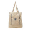 Дамска чанта New Era New York Yankees MLB Strap Canvas Tote 60595127 Бежов цвят на ниска цена