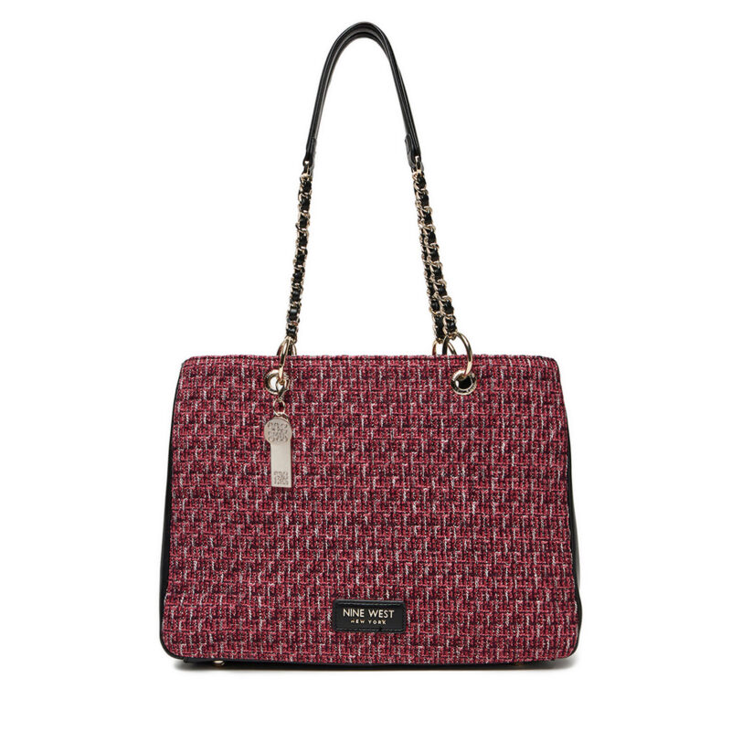 Дамска чанта Nine West EO-Hudson-Heaven-LDA8005A Бордо цвят на ниска цена
