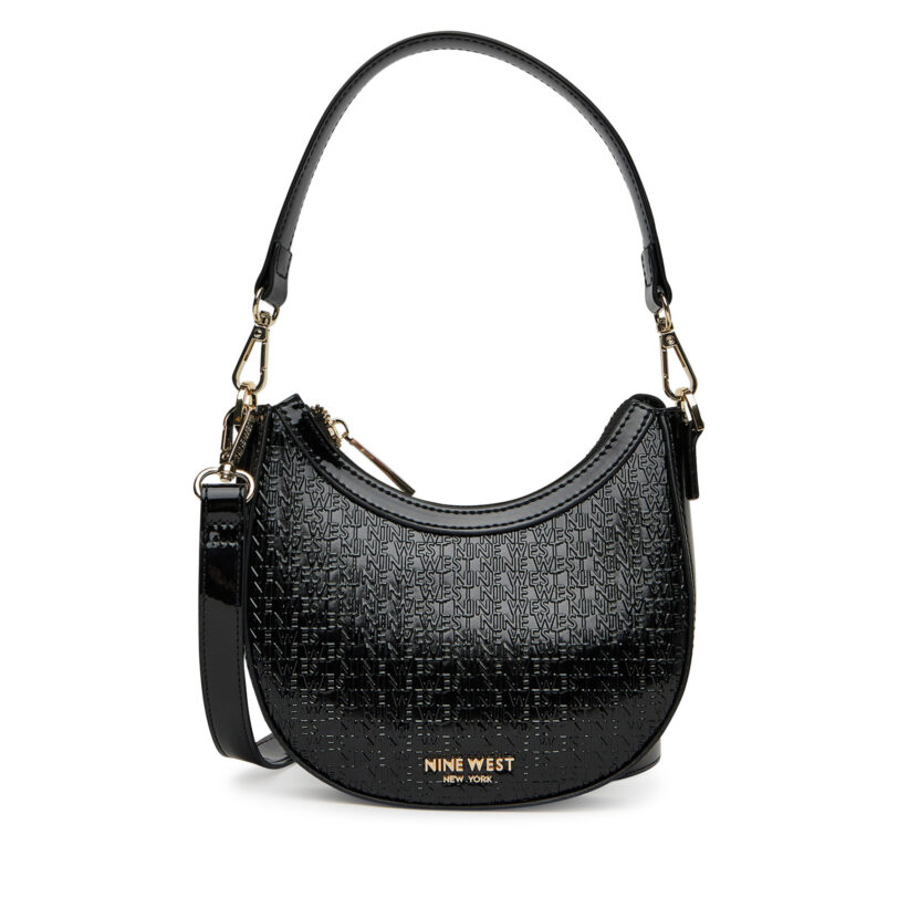 Дамска чанта Nine West GLAR1 Черен цвят на ниска цена