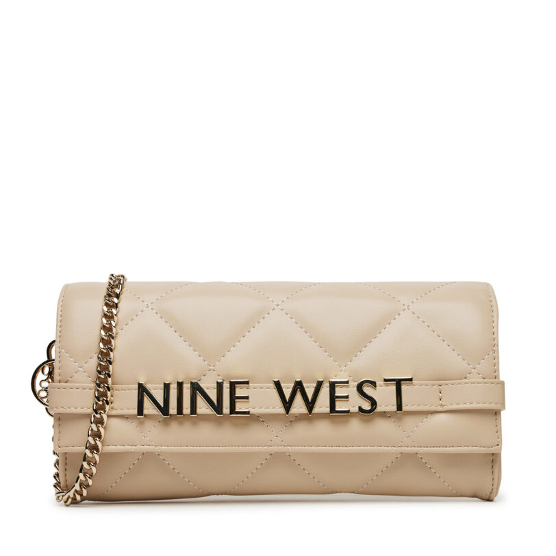 Дамска чанта Nine West GLAR2 Бежов цвят на ниска цена