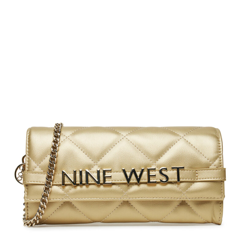 Дамска чанта Nine West GLAR2 Златист цвят на ниска цена