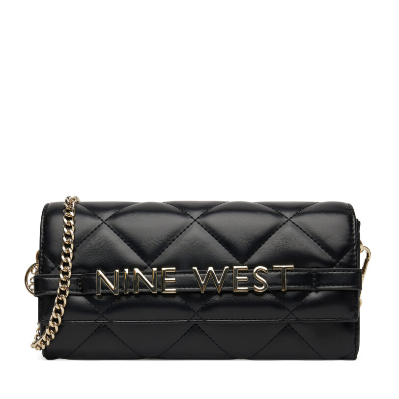 Дамска чанта Nine West GLAR2 Черен цвят на ниска цена