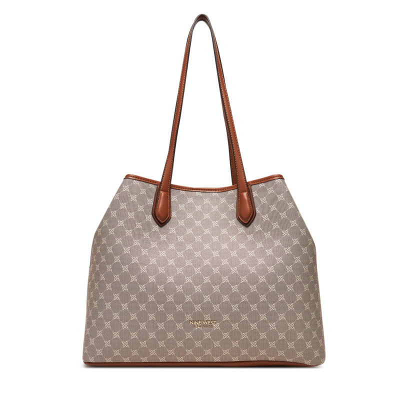 Дамска чанта Nine West JH6777-NW Бежов цвят на ниска цена