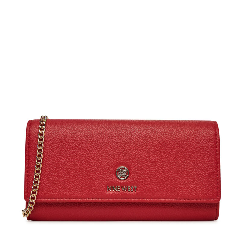 Дамска чанта Nine West NW-W1-010-SS25 Червен цвят на ниска цена