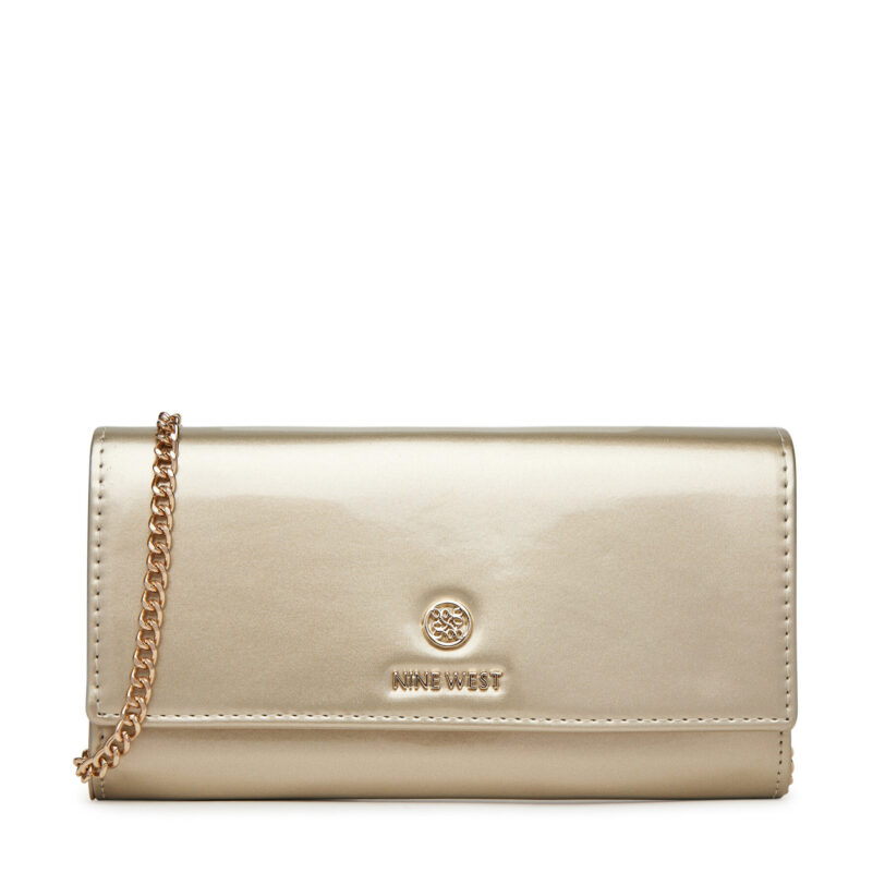 Дамска чанта Nine West NW-W1-013-SS25 Златист цвят на ниска цена