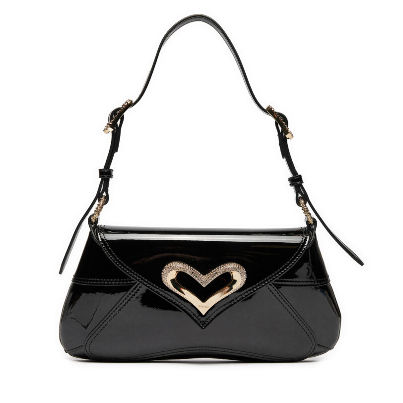 Дамска чанта PINKO 520 Shoulder Classic Fl AI 24-25 PLTT 103763 A1UP Черен цвят на ниска цена