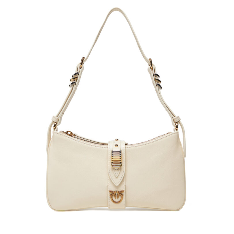 Дамска чанта PINKO Arthemis Shoulder Mini . AI 24-25 PLTT 103512 A29V Екрю цвят на ниска цена