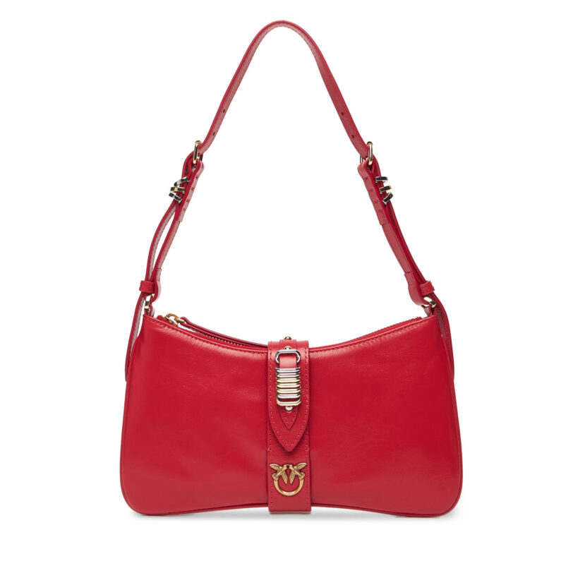 Дамска чанта PINKO Arthemis Shoulder Mini AI 24-25 PLTT 103512 A29V Червен цвят на ниска цена