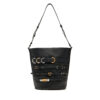 Дамска чанта PINKO Belts Bucket PE 25 PLTT 104366 A26K Черен цвят на ниска цена