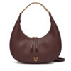 Дамска чанта PINKO Brioche Hobo Classic AI 24-25 PLTT 101526 A29Q Кафяв цвят на ниска цена