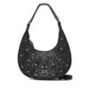 Дамска чанта PINKO Brioche Hobo Mini AI 24-25 PLTT 101433 A20F Черен цвят на ниска цена