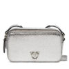 Дамска чанта PINKO Camera Case AI 24-25 PLTT 102810 A1VG Сребрист цвят на ниска цена