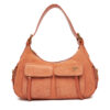 Дамска чанта PINKO Cargo Bag Classic PE 25 PLTT 102794 A29N Оранжев цвят на ниска цена