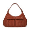 Дамска чанта PINKO Cargo Bag Maxi PE 25 PLTT 104507 A29N Кафяв цвят на ниска цена