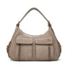 Дамска чанта PINKO Cargo Bag Maxi PE 25 PLTT 104507 A29N Сив цвят на ниска цена