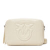 Дамска чанта PINKO Carrie Camera Bag Classic PE 25 PLTT 104336 A26J Екрю цвят на ниска цена