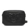 Дамска чанта PINKO Carrie Camera Bag Classic PE 25 PLTT 104336 A26J Черен цвят на ниска цена