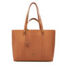Дамска чанта PINKO Carrie Shopper Big AI 24-25 PLTT 102832 A1LF Бежов цвят на ниска цена