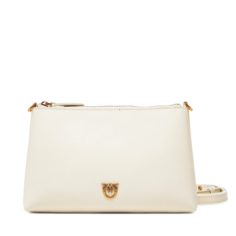 Дамска чанта PINKO Flat Horizontal Mini PE 25 PCPL 104277 A0F1 Бял цвят на ниска цена