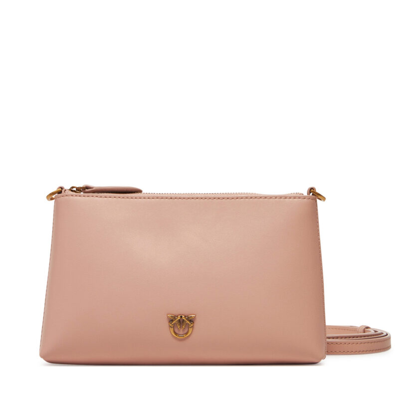 Дамска чанта PINKO Flat Horizontal Mini PE 25 PCPL 104277 A0F1 Розов цвят на ниска цена