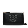 Дамска чанта PINKO Flat Horizontal Mini PE 25 PCPL 104277 A2AN Черен цвят на ниска цена