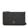 Дамска чанта PINKO Flat Horizontal Mini PE 25 PCPL 104277 A2CF Черен цвят на ниска цена