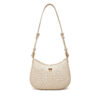 Дамска чанта PINKO Half Moon Baby PE 25 PLTT 103538 A2C3 Екрю цвят на ниска цена