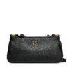 Дамска чанта PINKO Half Moon Baguette Mini AI 25-26 PLTT 105069 A0QO Черен цвят на ниска цена