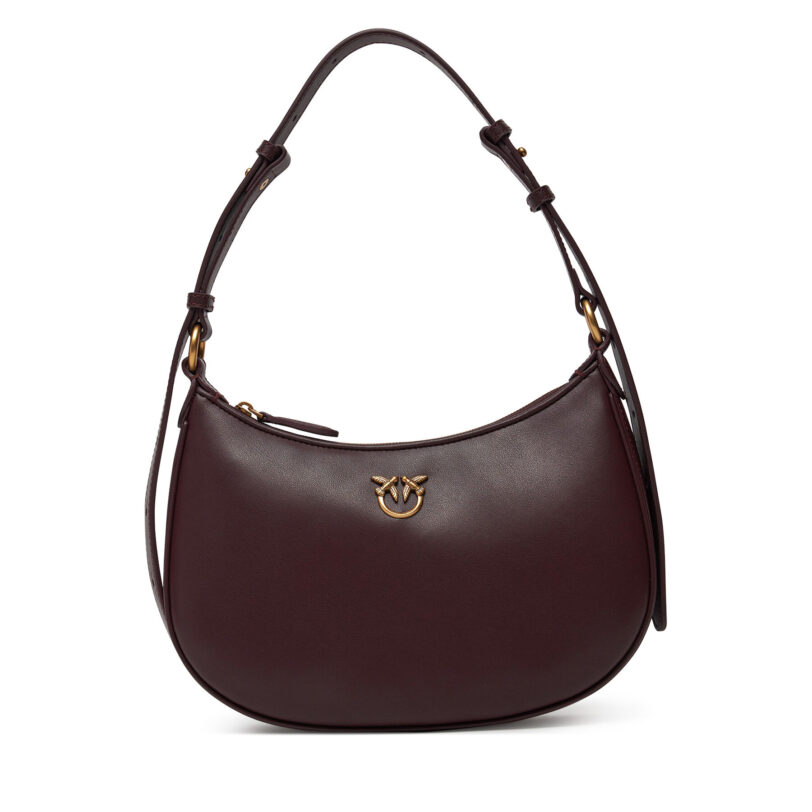 Дамска чанта PINKO Half Moon Mini Fl 102790 A0F1 Виолетов цвят на ниска цена