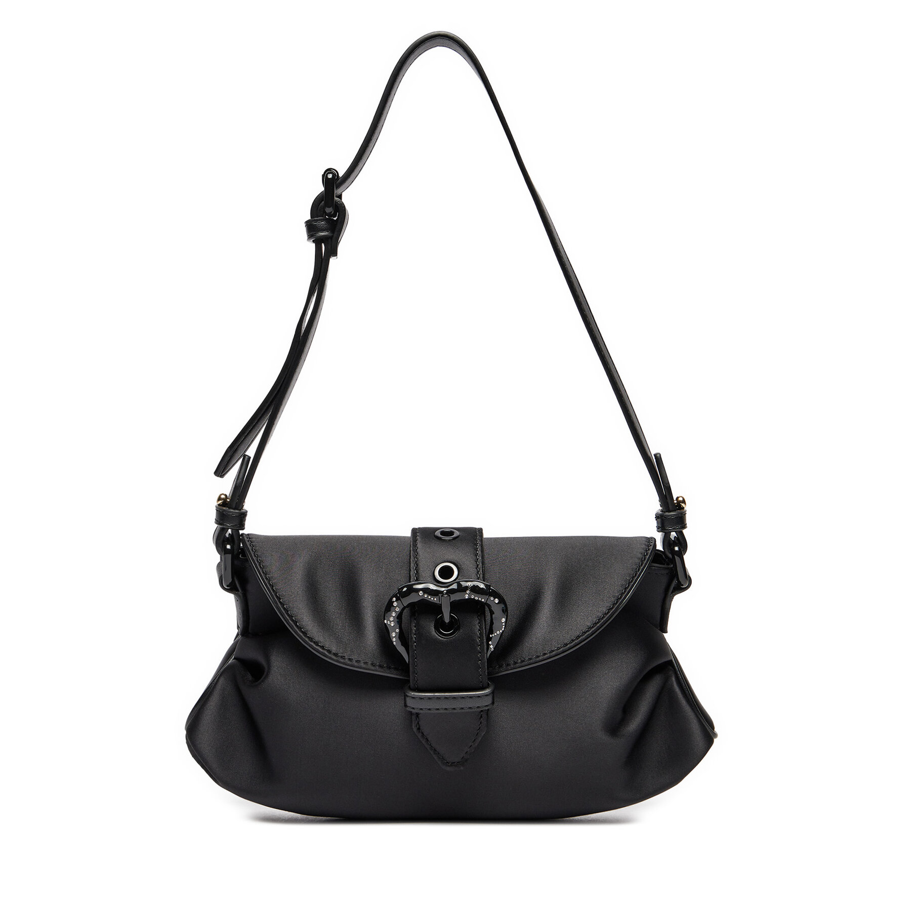 Дамска чанта PINKO Jolene Shoulder Mini AI 24-25 PLTT 102802 A20E Черен цвят на ниска цена