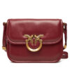 Дамска чанта PINKO Love Box Bag Fl Mini PE 25 PLTT 104297 A26J Бордо цвят на ниска цена