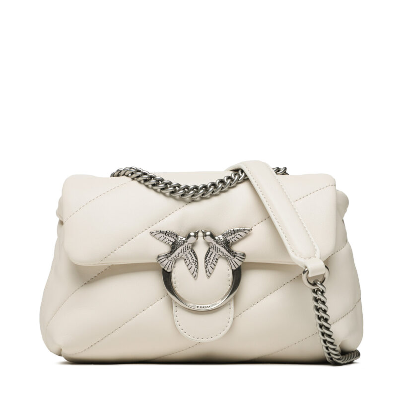 Дамска чанта PINKO Love Mini Puff Cl . PE 23 PLTT 100039 A0F2 Екрю цвят на ниска цена