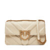 Дамска чанта PINKO Love One Classic Light Dc PE 25 PLTT 104549 A26Z Екрю цвят на ниска цена