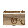 Дамска чанта PINKO Love One Mini Dc PE 25 PLTT 100074 A26X Златист цвят на ниска цена