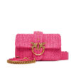 Дамска чанта PINKO Love One Mini Slouchy Fl PE 25 PLTT 104340 A2CF Розов цвят на ниска цена
