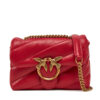 Дамска чанта PINKO Love Puff Baby Cl PE 25 PLTT 100040 A0F2 Червен цвят на ниска цена