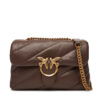 Дамска чанта PINKO Love Puff Classic Cl Al 25-26 PLTT 100038 A0F2 Кафяв цвят на ниска цена