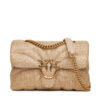 Дамска чанта PINKO Love Puff Classic Cl PE 25 PLTT 100038 A2C8 Бежов цвят на ниска цена
