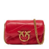 Дамска чанта PINKO Love Puff Micro C PE 24 PCPL 100041 A0F2 Червен цвят на ниска цена