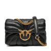 Дамска чанта PINKO Love Puff Mini Cl AI 24-25 PLTT 100039 A1EX Черен цвят на ниска цена