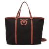 Дамска чанта PINKO Miranda Shopper Classic PE 25 PLTT 104714 A2G2 Черен цвят на ниска цена